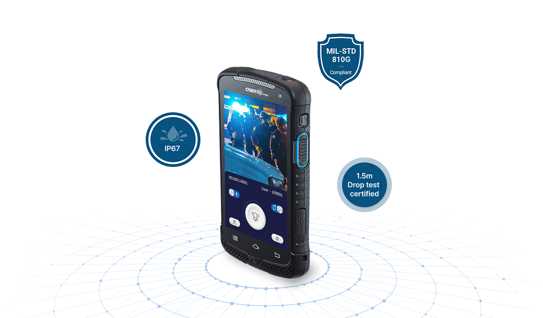 CM65 Rugged Mission Critical Device with IP67 and MIL-STD 810H certification
